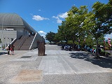 体育館東側