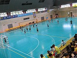 練習中