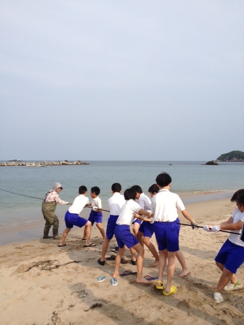 地曳網１