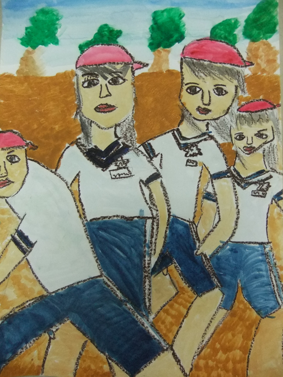 全国作品展を開きます。